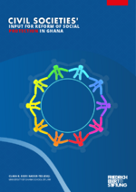 Civil societies' input for reform of social protection in Ghana